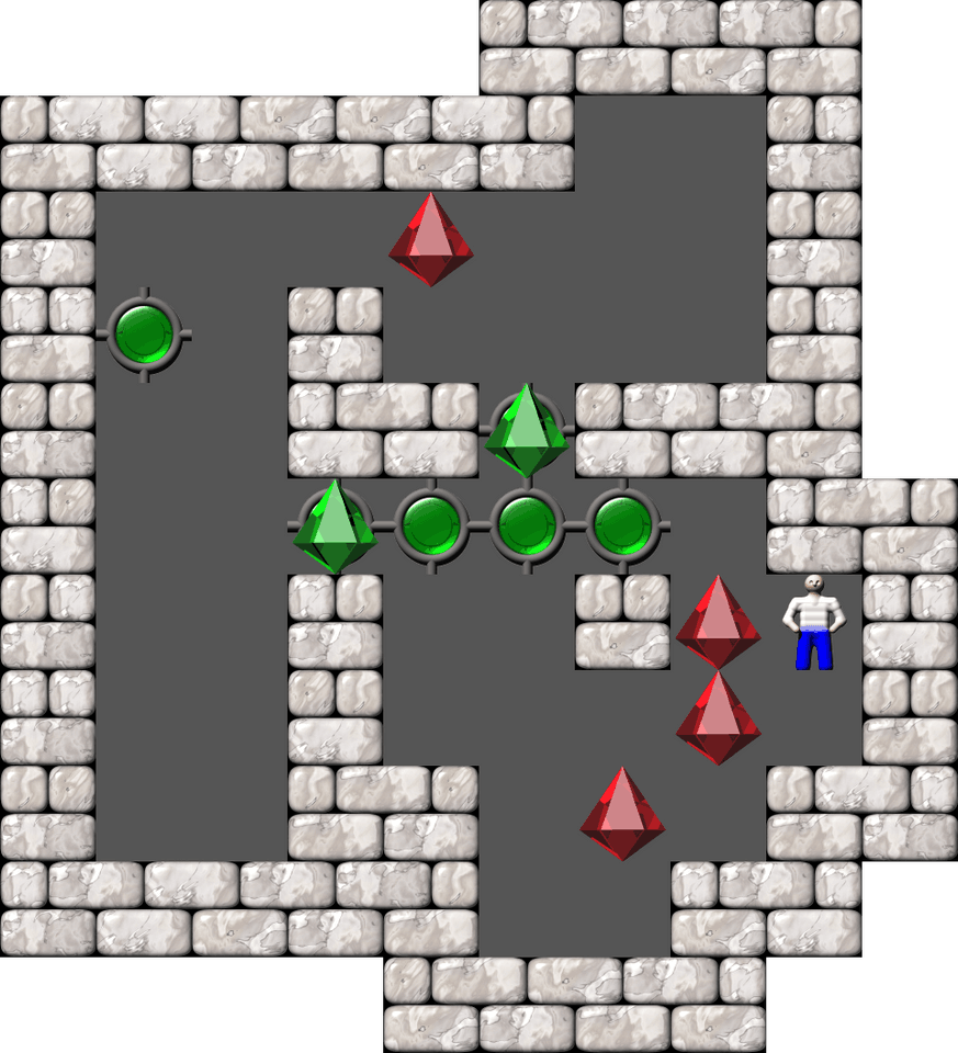 Sokoban Serg Belyaev 6 level 31